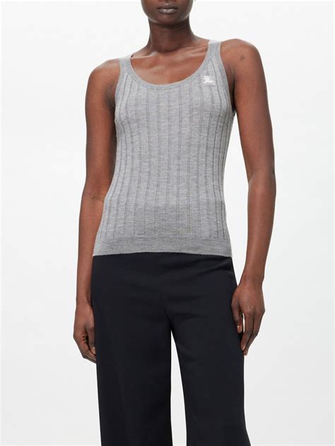 burberry tank top|burberry equestrian knight tank top.